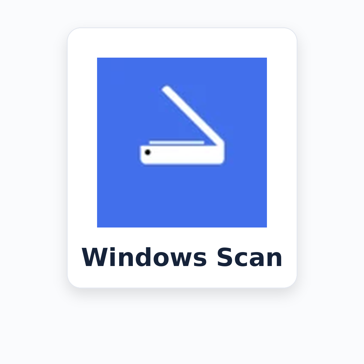 Windows Scan