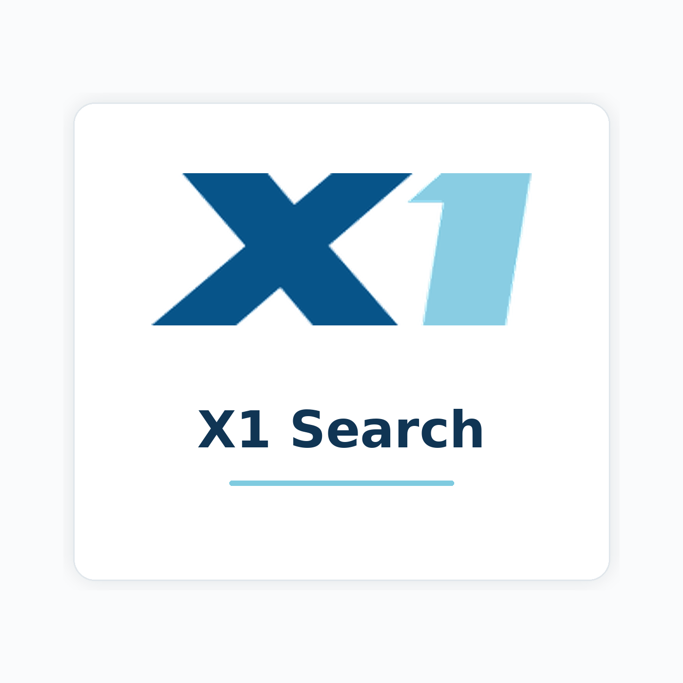 X1 Search