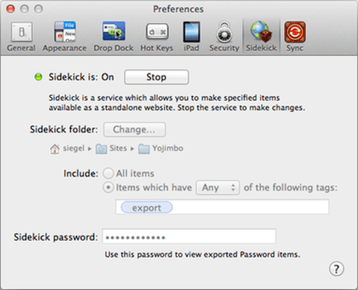 Sidekick: переносимый HTML-набор