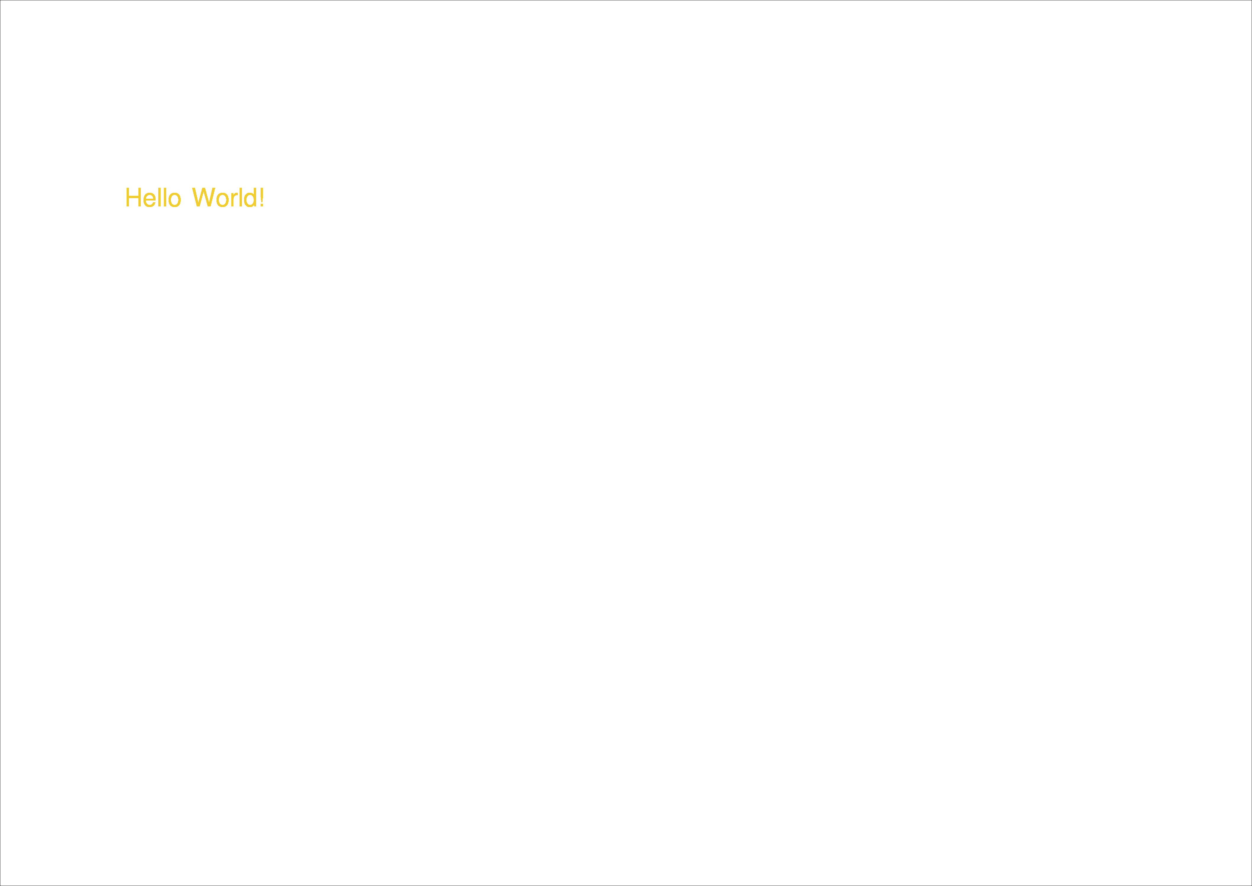 Цветной текст в абзаце PDF, сформированном borb