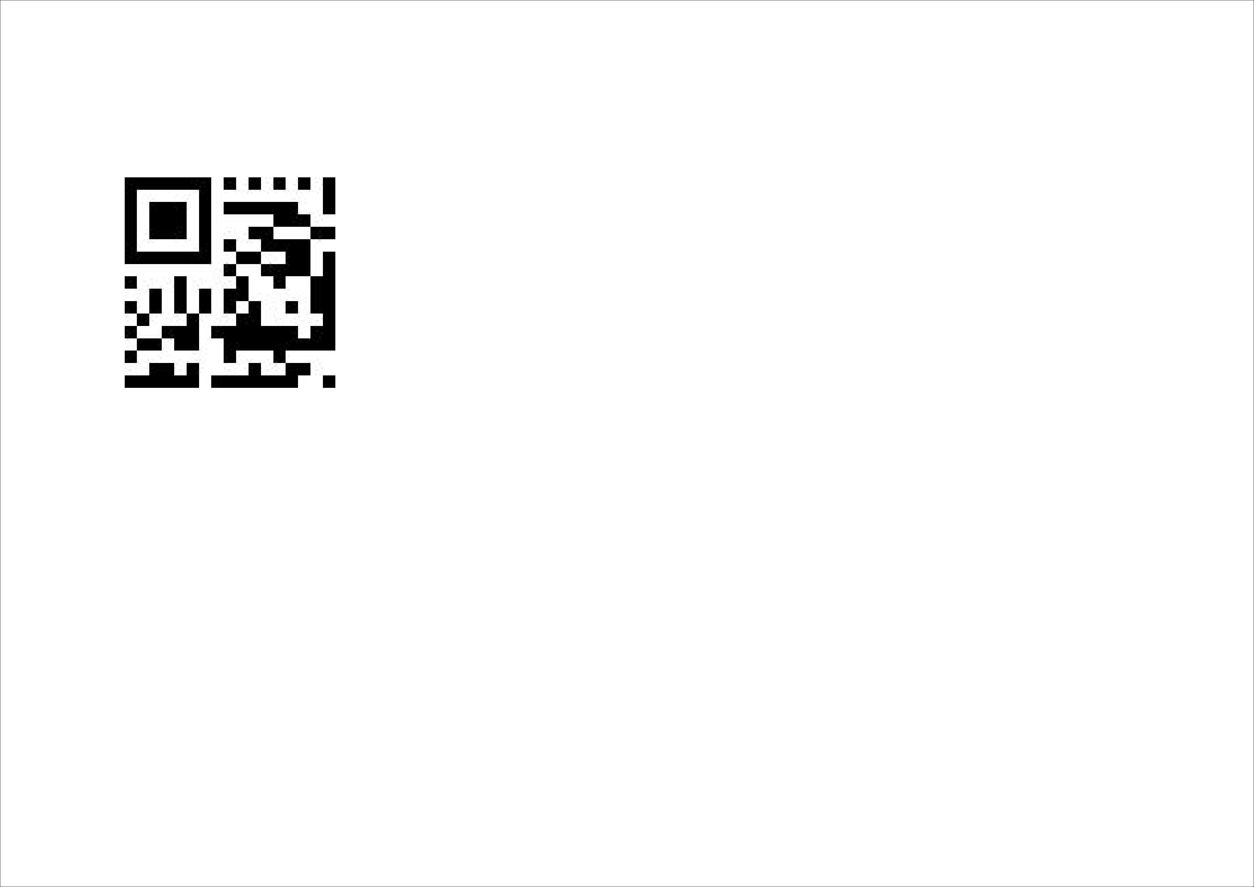 QR-код, созданный и размещённый в PDF библиотекой borb