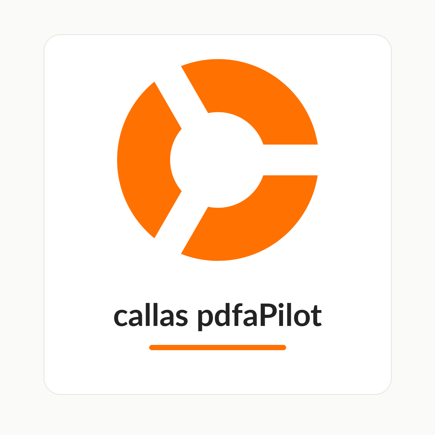 callas pdfaPilot