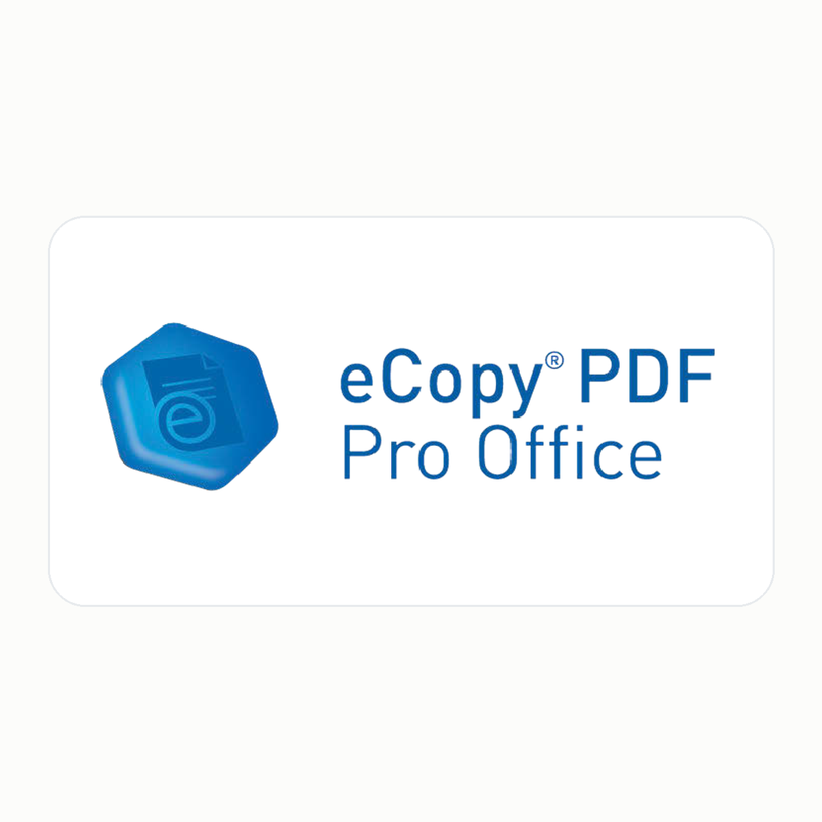 eCopy PDF Pro Office