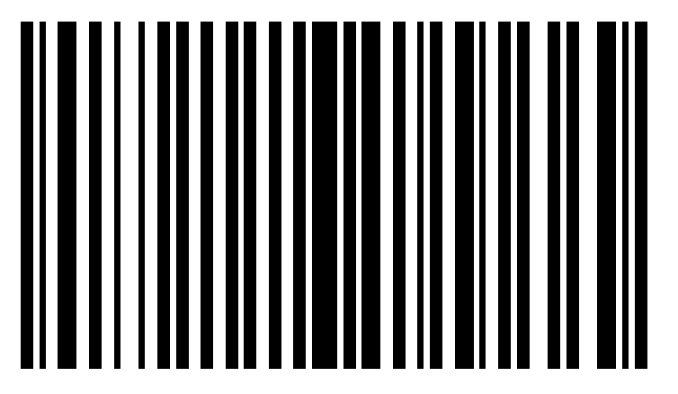 Линейный штрихкод Code 128, помещённый в PDF через fpdf2