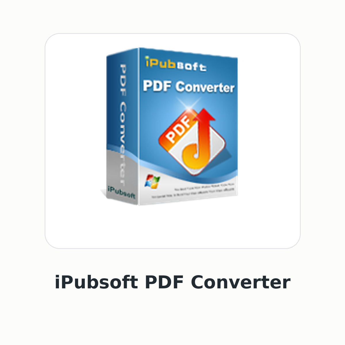 iPubsoft PDF Converter