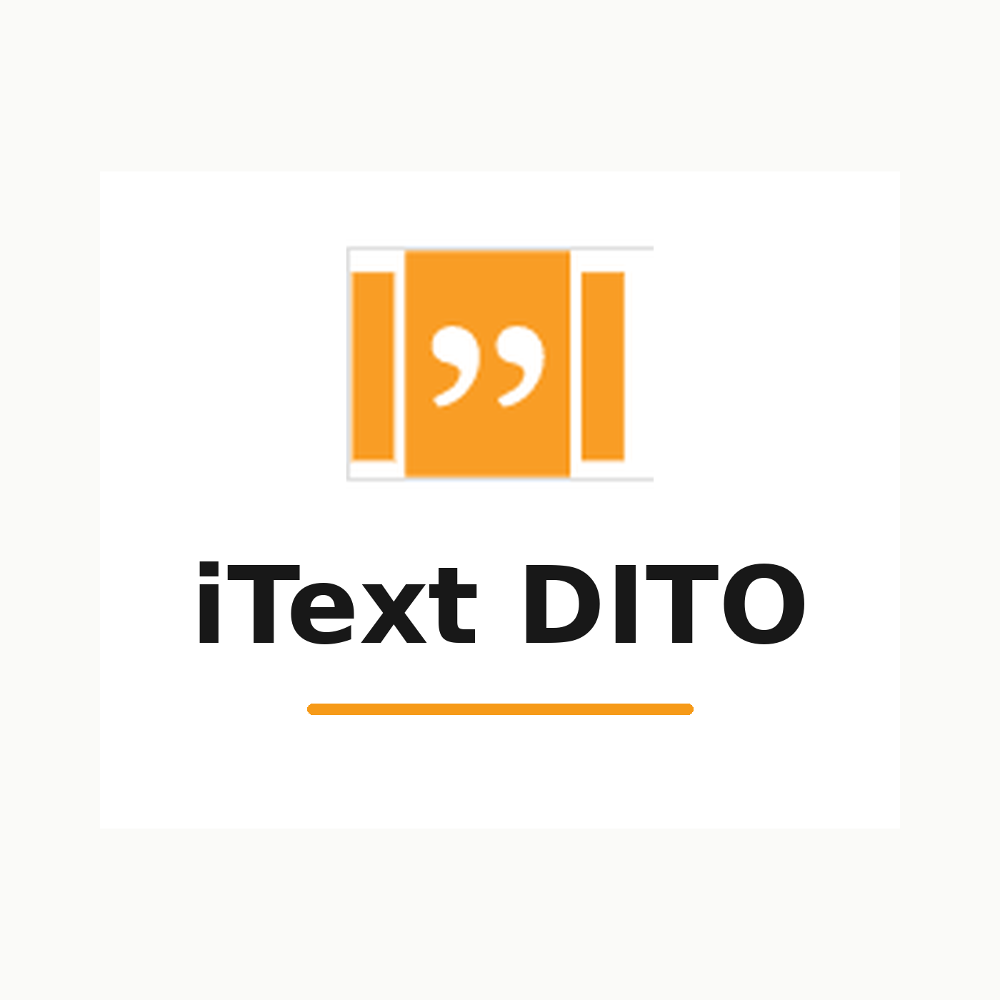 iText DITO