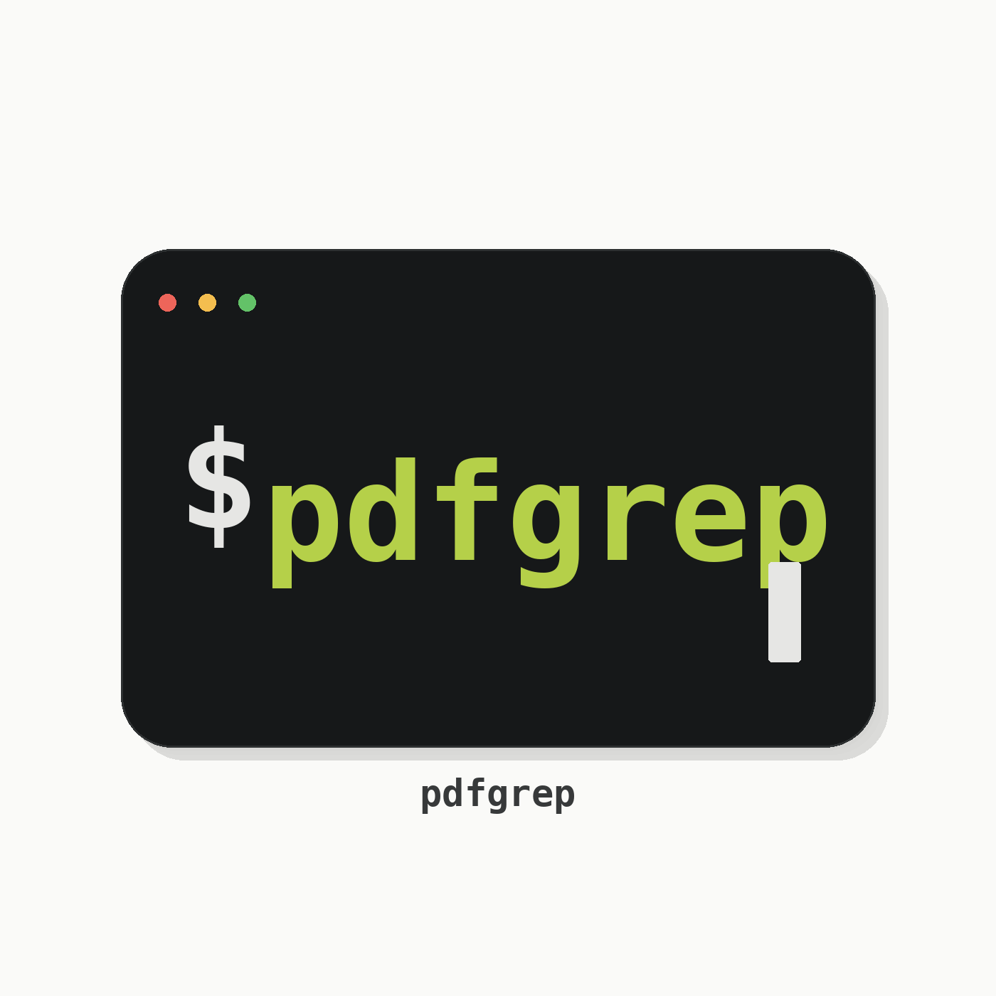 pdfgrep