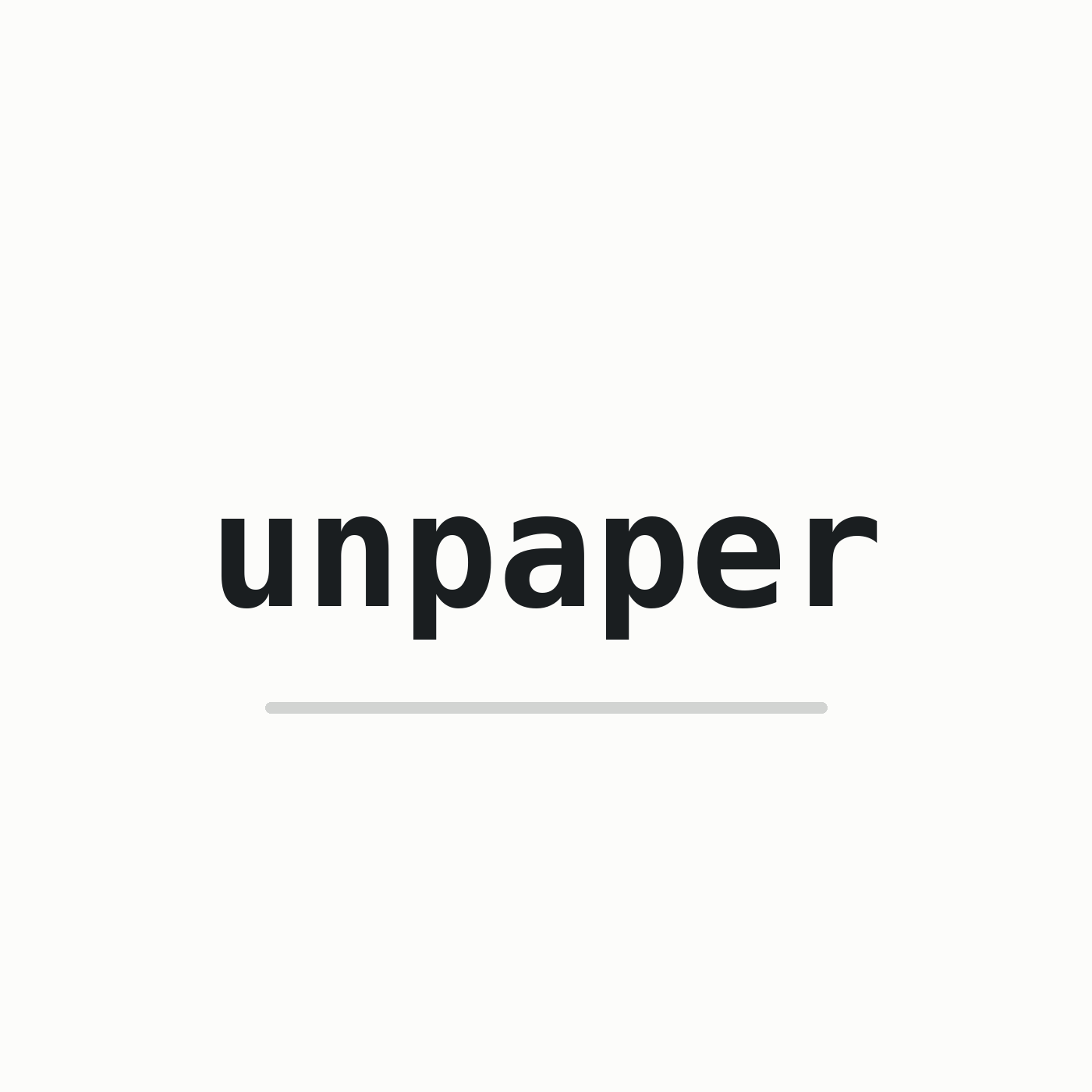 unpaper