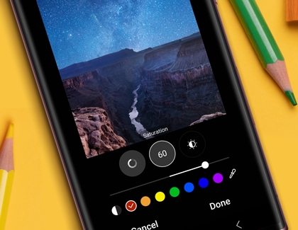 Samsung Gallery — Color mix / тоновая коррекция в редакторе Галереи