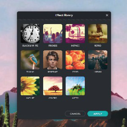 Pixlr — библиотека эффектов