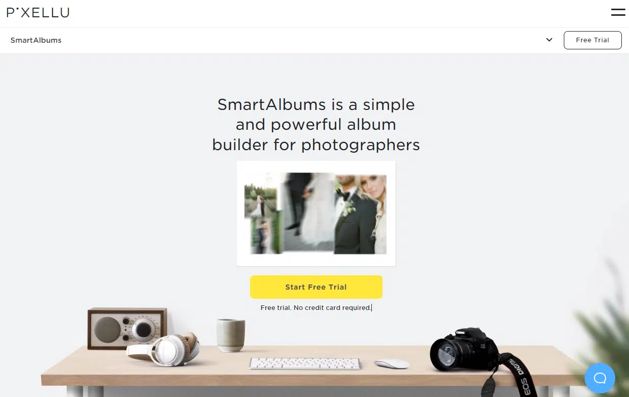 Pixellu SmartAlbums — интерфейс программы