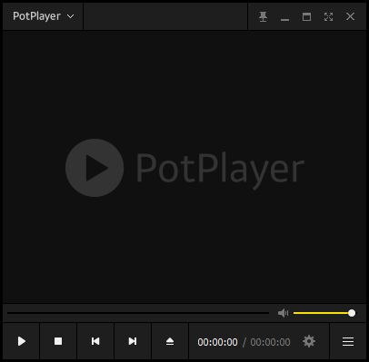 Интерфейс PotPlayer