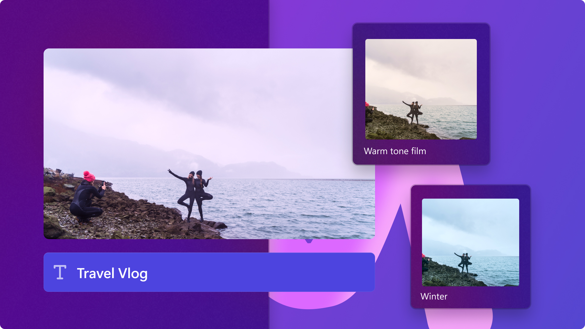 Фильтры в Clipchamp