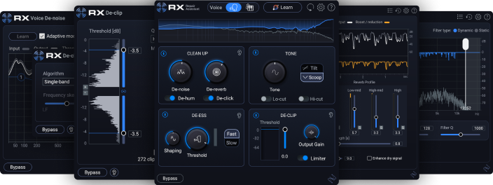 Интерфейс iZotope RX 12