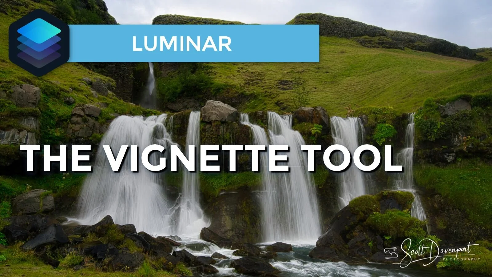 Luminar — работа с инструментом Vignette