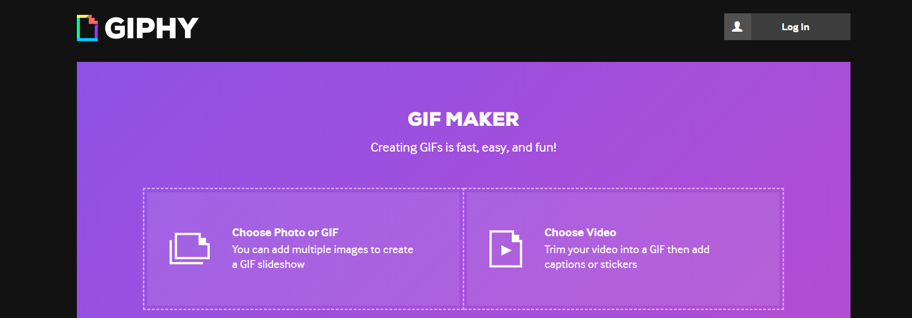 GIPHY GIF Maker