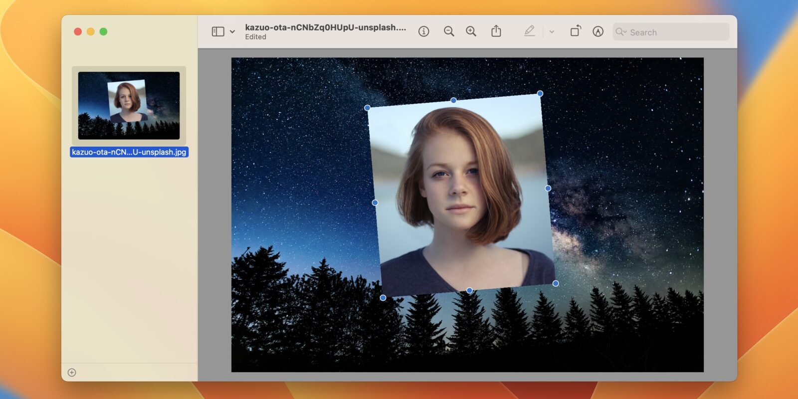 Просмотр в macOS