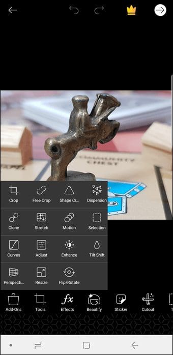 PicsArt — инструменты мобильного редактора