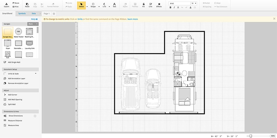 План в SmartDraw