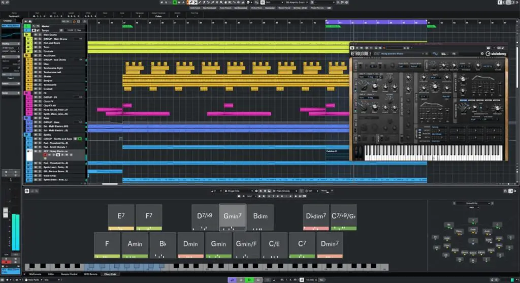 Скриншот Cubase