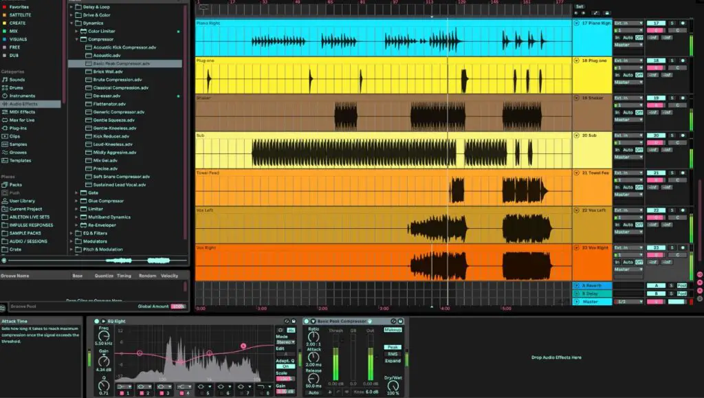 Скриншот Ableton Live