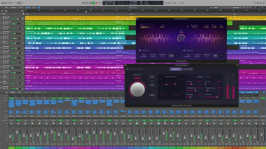Скриншот Logic Pro