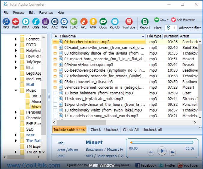 Скриншот Total Audio Converter