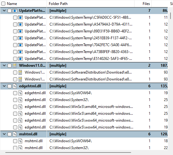 Duplicate Files в TreeSize File Search