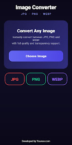 Image Converter – JPG PNG WebP