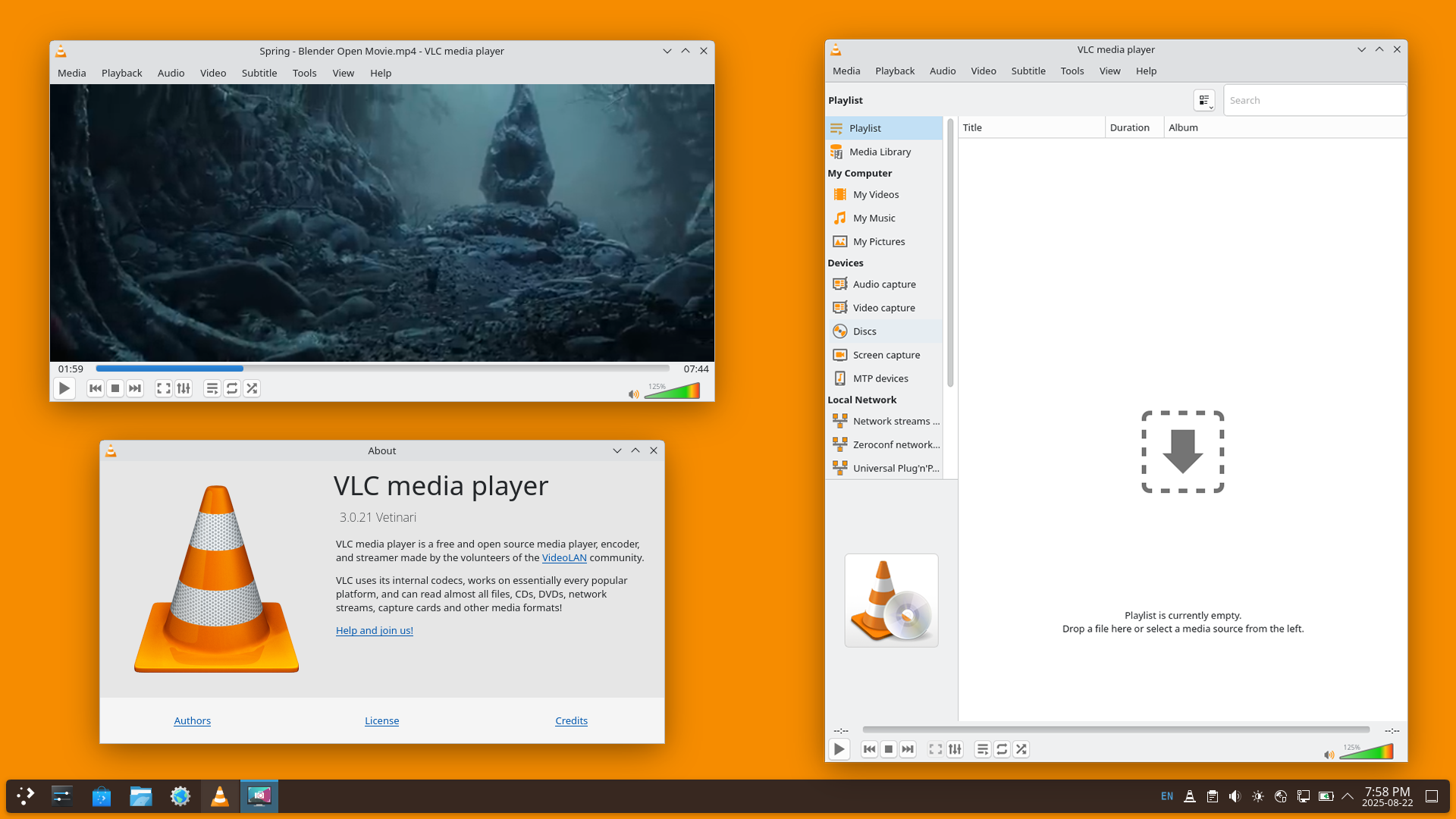 Скриншот VLC Media Player