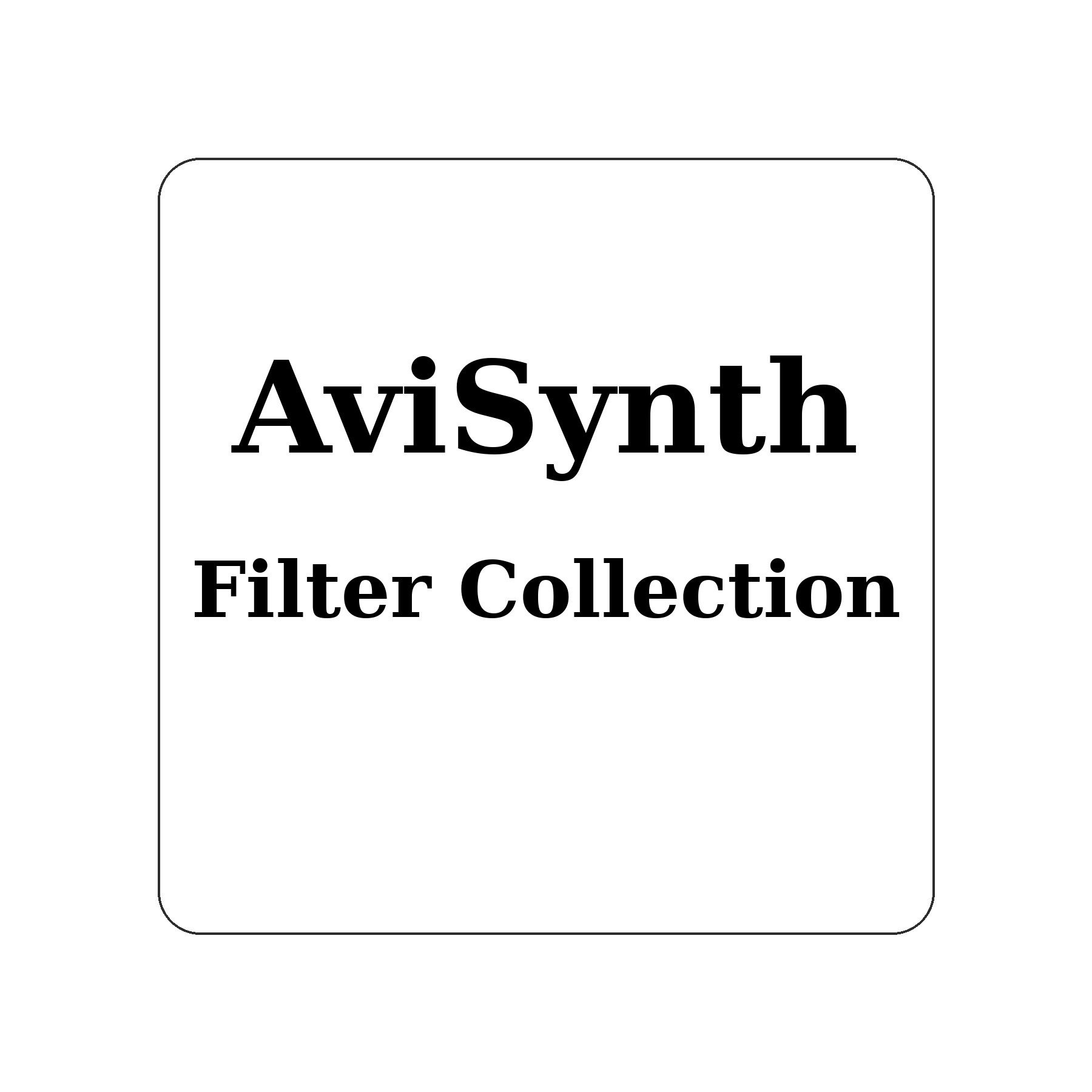 AviSynth Filter Collection