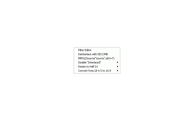 Интерфейс DVD Rebuilder