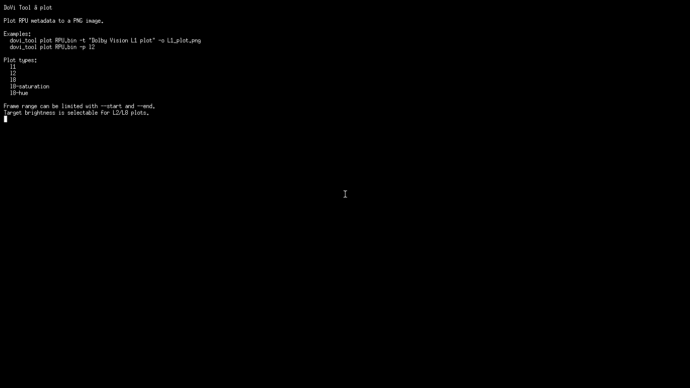 DoVi Tool: start-code: четыре байта или Annex B
