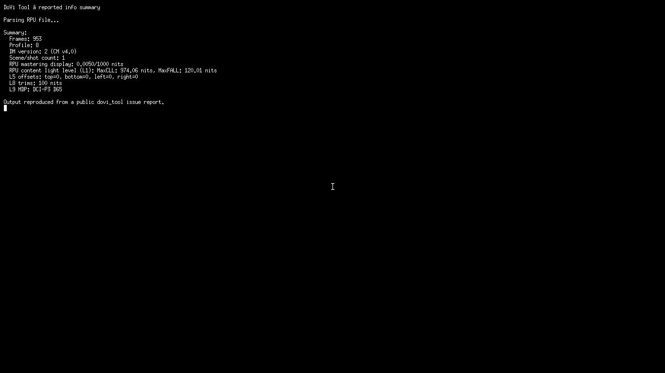 DoVi Tool: Экспериментальный перенос CM v4.0