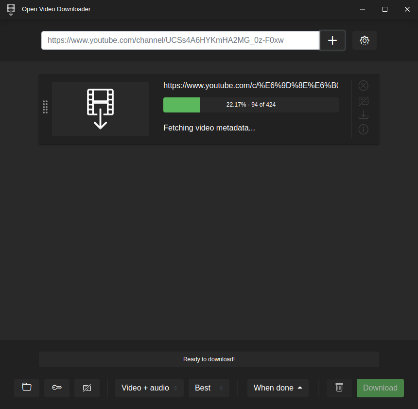 Интерфейс Open Video Downloader: Сравнение Open Video Downloader с аналогами