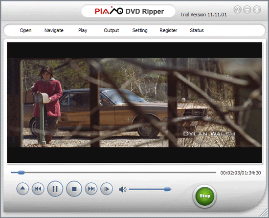 Процесс конвертации DVD в Plato DVD Ripper