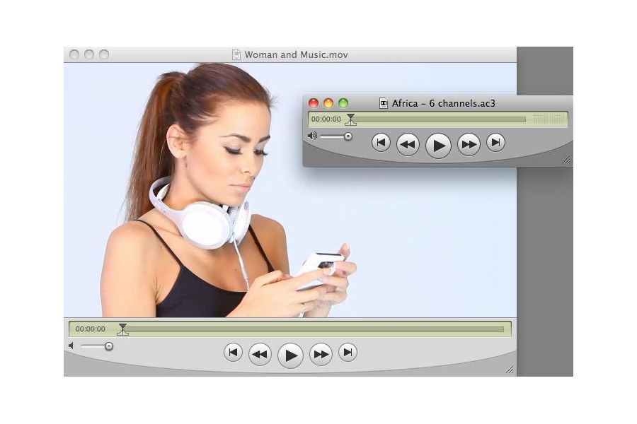 Интерфейс QuickTime Pro
