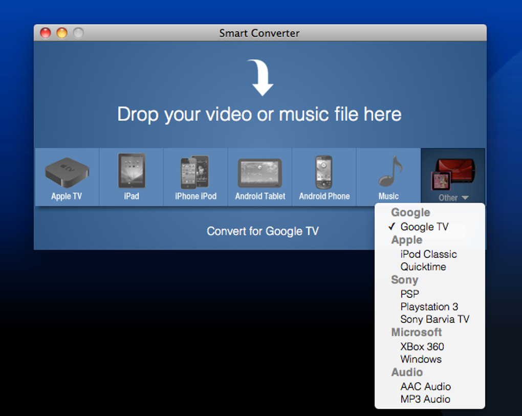 Интерфейс Smart Converter