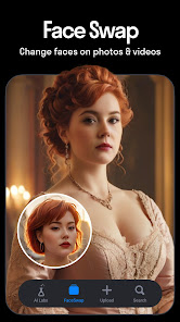 Экран FaceSwap в Reface