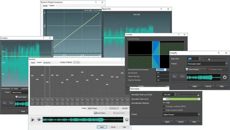 Скриншот WavePad