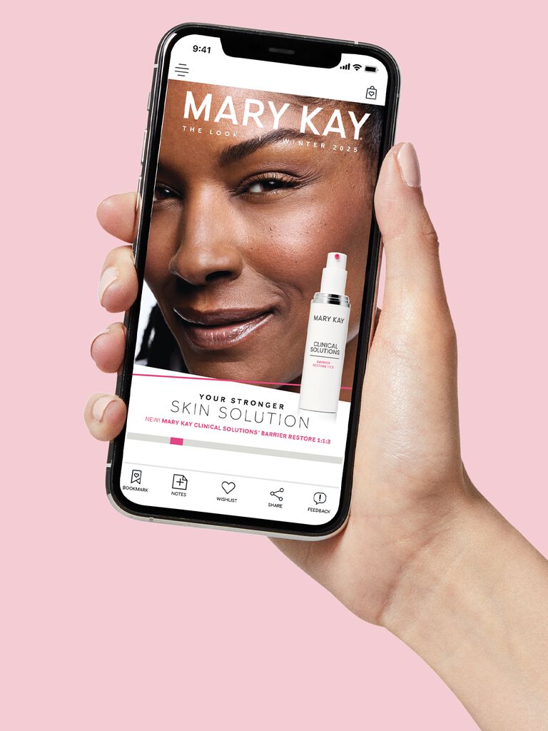 Mary Kay — мобильный интерфейс бренда для виртуальной примерки и выбора образа