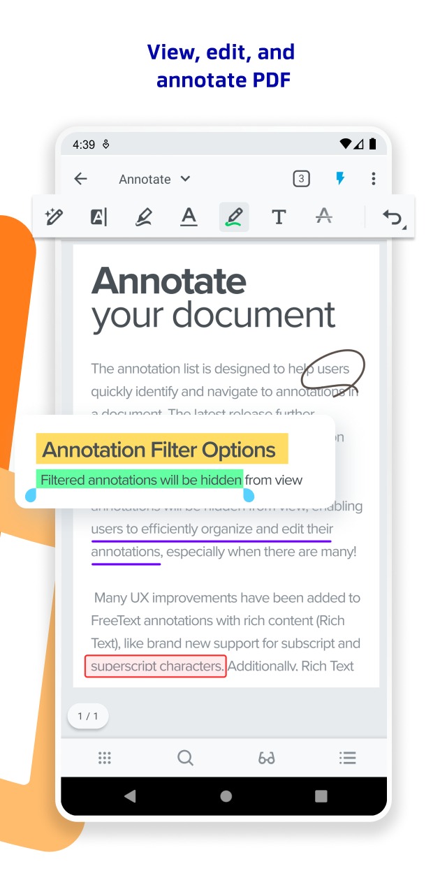 Xodo PDF Reader на iPhone