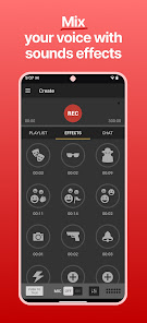 Spreaker Studio — микс голоса и sound effects