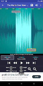 Ringtone Maker: обрезка песни по волновой форме