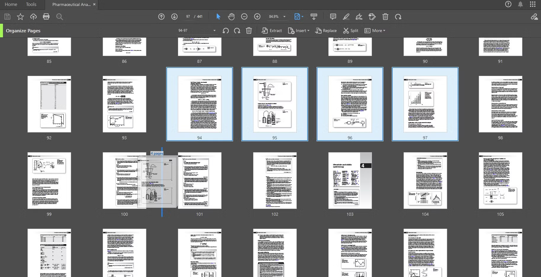 Adobe Acrobat: Organize Pages