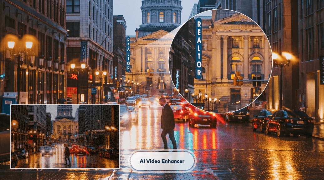 Скриншот Filmora AI Video Enhancer