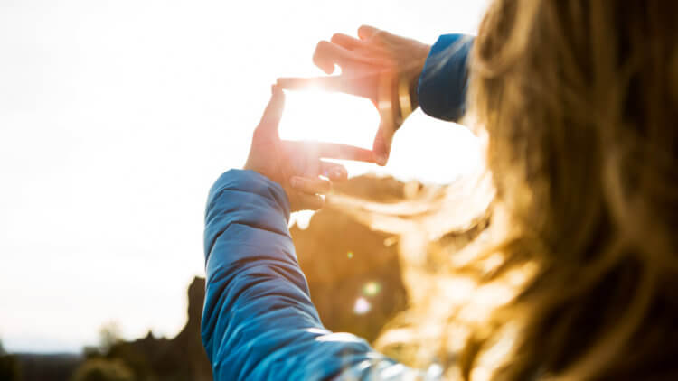 Коррекция кадра в Google Фото