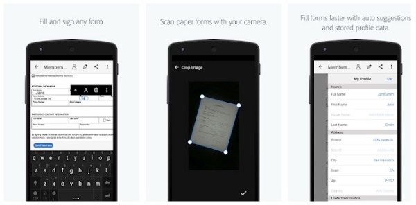 Adobe Scan на Android: создание скана для PDF