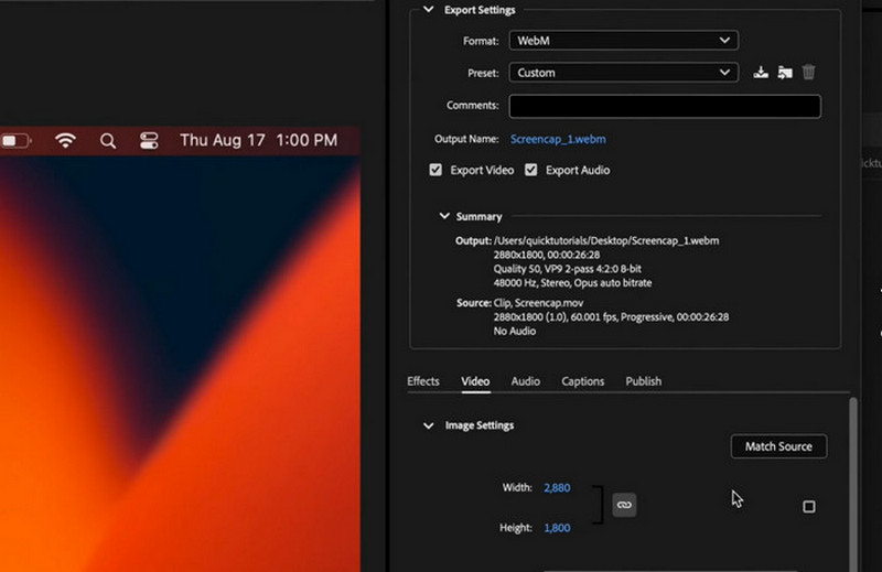 Adobe Media Encoder для конвертации видео