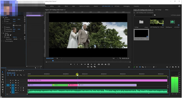 Adobe Premiere Pro для монтажа свадебного видео